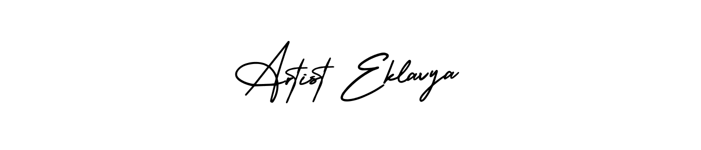 Use a signature maker to create a handwritten signature online. With this signature software, you can design (AmerikaSignatureDemo-Regular) your own signature for name Artist Eklavya. Artist Eklavya signature style 3 images and pictures png