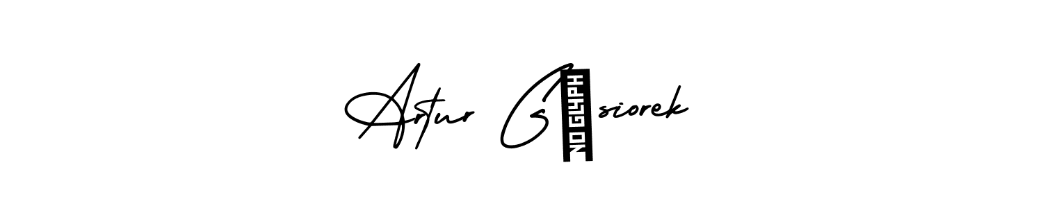 Also You can easily find your signature by using the search form. We will create Artur Gąsiorek name handwritten signature images for you free of cost using AmerikaSignatureDemo-Regular sign style. Artur Gąsiorek signature style 3 images and pictures png