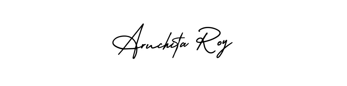 Make a beautiful signature design for name Aruchita Roy. With this signature (AmerikaSignatureDemo-Regular) style, you can create a handwritten signature for free. Aruchita Roy signature style 3 images and pictures png