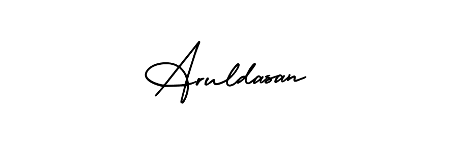 You should practise on your own different ways (AmerikaSignatureDemo-Regular) to write your name (Aruldasan) in signature. don't let someone else do it for you. Aruldasan signature style 3 images and pictures png