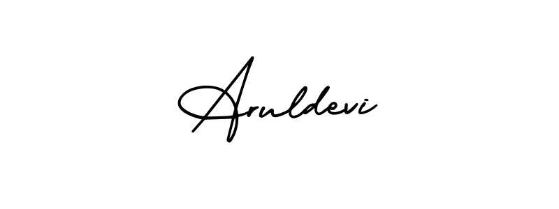 AmerikaSignatureDemo-Regular is a professional signature style that is perfect for those who want to add a touch of class to their signature. It is also a great choice for those who want to make their signature more unique. Get Aruldevi name to fancy signature for free. Aruldevi signature style 3 images and pictures png