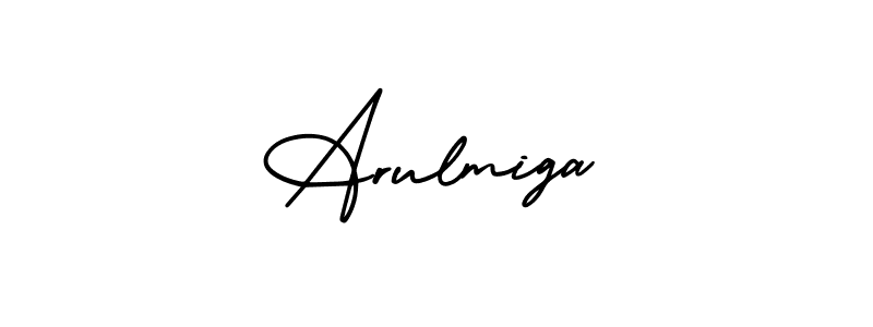 Create a beautiful signature design for name Arulmiga. With this signature (AmerikaSignatureDemo-Regular) fonts, you can make a handwritten signature for free. Arulmiga signature style 3 images and pictures png