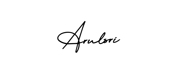 It looks lik you need a new signature style for name Arulsri. Design unique handwritten (AmerikaSignatureDemo-Regular) signature with our free signature maker in just a few clicks. Arulsri signature style 3 images and pictures png