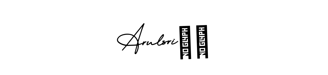 Arulsri❤️ stylish signature style. Best Handwritten Sign (AmerikaSignatureDemo-Regular) for my name. Handwritten Signature Collection Ideas for my name Arulsri❤️. Arulsri❤️ signature style 3 images and pictures png