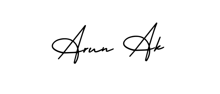 Check out images of Autograph of Arun Ak name. Actor Arun Ak Signature Style. AmerikaSignatureDemo-Regular is a professional sign style online. Arun Ak signature style 3 images and pictures png