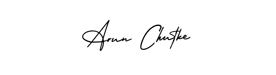 Also we have Arun Chutke name is the best signature style. Create professional handwritten signature collection using AmerikaSignatureDemo-Regular autograph style. Arun Chutke signature style 3 images and pictures png