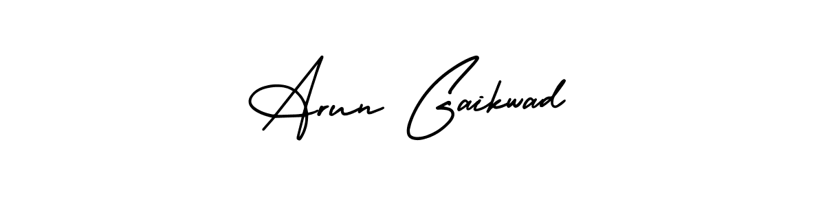 if you are searching for the best signature style for your name Arun Gaikwad. so please give up your signature search. here we have designed multiple signature styles  using AmerikaSignatureDemo-Regular. Arun Gaikwad signature style 3 images and pictures png