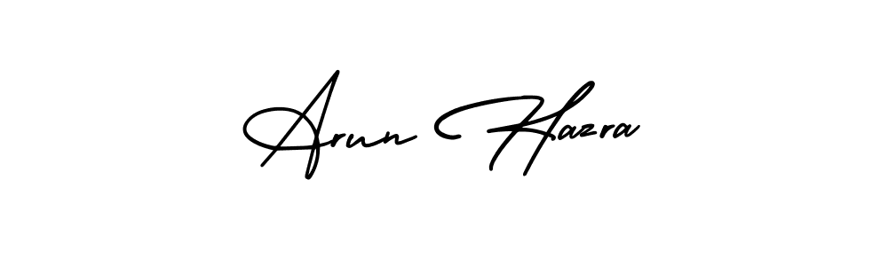How to make Arun Hazra signature? AmerikaSignatureDemo-Regular is a professional autograph style. Create handwritten signature for Arun Hazra name. Arun Hazra signature style 3 images and pictures png