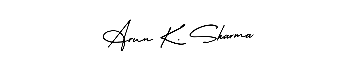 Here are the top 10 professional signature styles for the name Arun K. Sharma. These are the best autograph styles you can use for your name. Arun K. Sharma signature style 3 images and pictures png