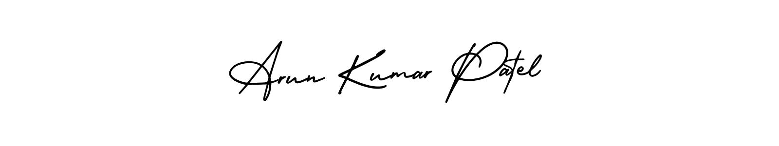See photos of Arun Kumar Patel official signature by Spectra . Check more albums & portfolios. Read reviews & check more about AmerikaSignatureDemo-Regular font. Arun Kumar Patel signature style 3 images and pictures png