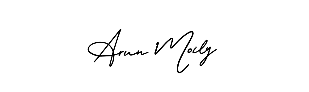 Make a short Arun Moily signature style. Manage your documents anywhere anytime using AmerikaSignatureDemo-Regular. Create and add eSignatures, submit forms, share and send files easily. Arun Moily signature style 3 images and pictures png