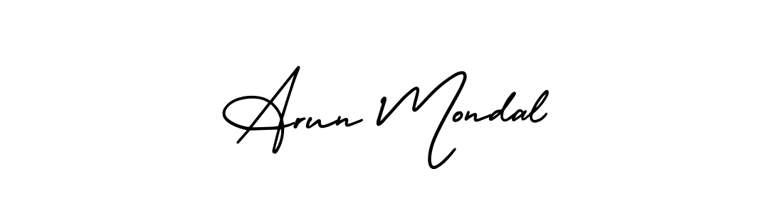 Check out images of Autograph of Arun Mondal name. Actor Arun Mondal Signature Style. AmerikaSignatureDemo-Regular is a professional sign style online. Arun Mondal signature style 3 images and pictures png
