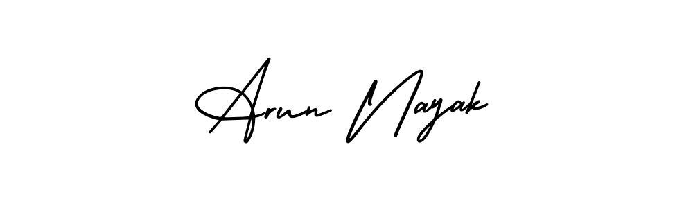 You can use this online signature creator to create a handwritten signature for the name Arun Nayak. This is the best online autograph maker. Arun Nayak signature style 3 images and pictures png