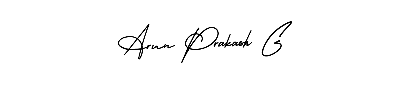 How to Draw Arun Prakash G signature style? AmerikaSignatureDemo-Regular is a latest design signature styles for name Arun Prakash G. Arun Prakash G signature style 3 images and pictures png