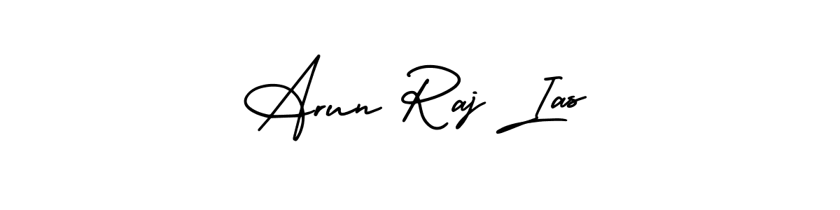 Make a beautiful signature design for name Arun Raj Ias. With this signature (AmerikaSignatureDemo-Regular) style, you can create a handwritten signature for free. Arun Raj Ias signature style 3 images and pictures png