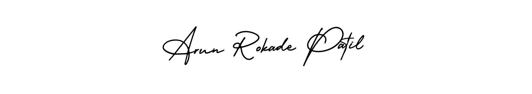 Also we have Arun Rokade Patil name is the best signature style. Create professional handwritten signature collection using AmerikaSignatureDemo-Regular autograph style. Arun Rokade Patil signature style 3 images and pictures png