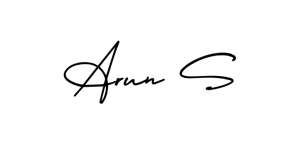 Best and Professional Signature Style for Arun S. AmerikaSignatureDemo-Regular Best Signature Style Collection. Arun S signature style 3 images and pictures png