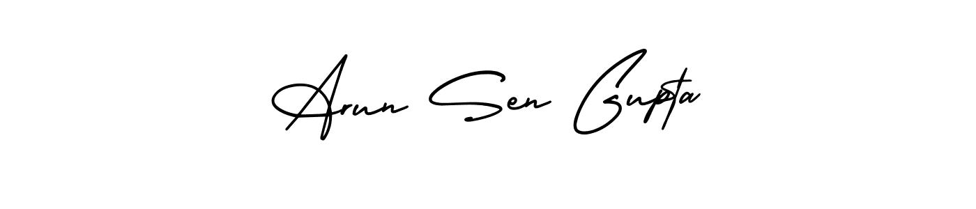 You can use this online signature creator to create a handwritten signature for the name Arun Sen Gupta. This is the best online autograph maker. Arun Sen Gupta signature style 3 images and pictures png