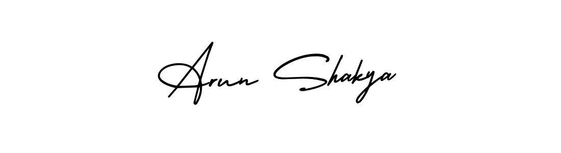 Also we have Arun Shakya name is the best signature style. Create professional handwritten signature collection using AmerikaSignatureDemo-Regular autograph style. Arun Shakya signature style 3 images and pictures png