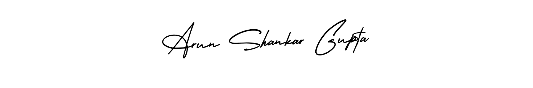 Use a signature maker to create a handwritten signature online. With this signature software, you can design (AmerikaSignatureDemo-Regular) your own signature for name Arun Shankar Gupta. Arun Shankar Gupta signature style 3 images and pictures png