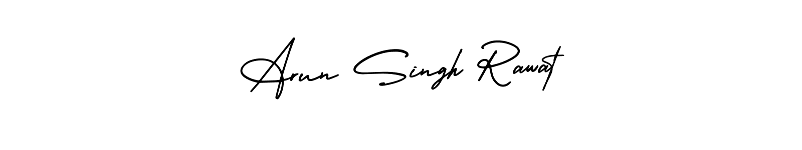 How to make Arun Singh Rawat name signature. Use AmerikaSignatureDemo-Regular style for creating short signs online. This is the latest handwritten sign. Arun Singh Rawat signature style 3 images and pictures png