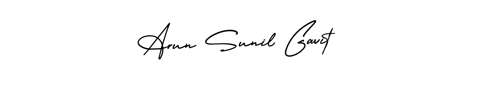 Here are the top 10 professional signature styles for the name Arun Sunil Gavit. These are the best autograph styles you can use for your name. Arun Sunil Gavit signature style 3 images and pictures png