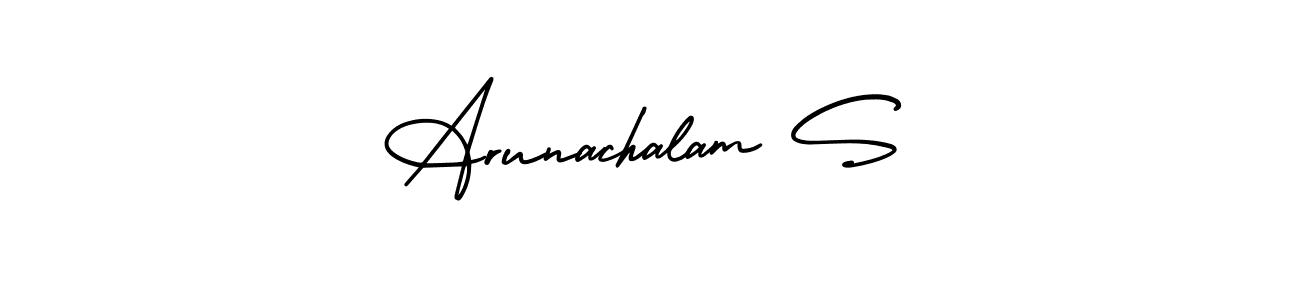 Check out images of Autograph of Arunachalam S name. Actor Arunachalam S Signature Style. AmerikaSignatureDemo-Regular is a professional sign style online. Arunachalam S signature style 3 images and pictures png