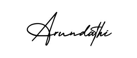 A dynamic signature style for Arundathi using AmerikaSignatureDemo-Regular script. Designed to look authentic, handwritten, and professional. Arundathi signature style 3 images and pictures png