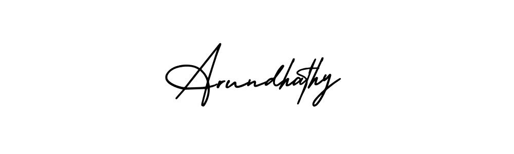 Make a beautiful signature design for name Arundhathy. Use this online signature maker to create a handwritten signature for free. Arundhathy signature style 3 images and pictures png