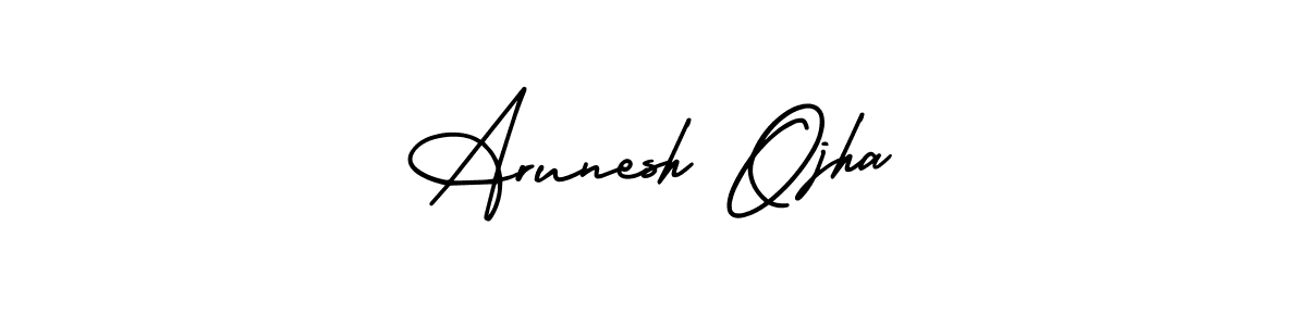 How to Draw Arunesh Ojha signature style? AmerikaSignatureDemo-Regular is a latest design signature styles for name Arunesh Ojha. Arunesh Ojha signature style 3 images and pictures png