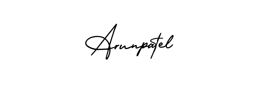 You can use this online signature creator to create a handwritten signature for the name Arunpatel. This is the best online autograph maker. Arunpatel signature style 3 images and pictures png