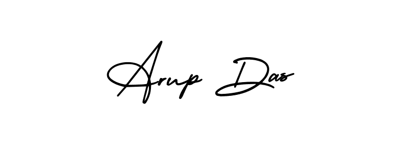 Arup Das stylish signature style. Best Handwritten Sign (AmerikaSignatureDemo-Regular) for my name. Handwritten Signature Collection Ideas for my name Arup Das. Arup Das signature style 3 images and pictures png