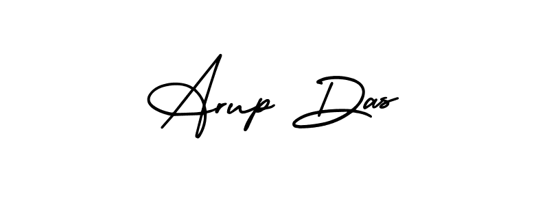 Arup Das stylish signature style. Best Handwritten Sign (AmerikaSignatureDemo-Regular) for my name. Handwritten Signature Collection Ideas for my name Arup Das. Arup Das signature style 3 images and pictures png