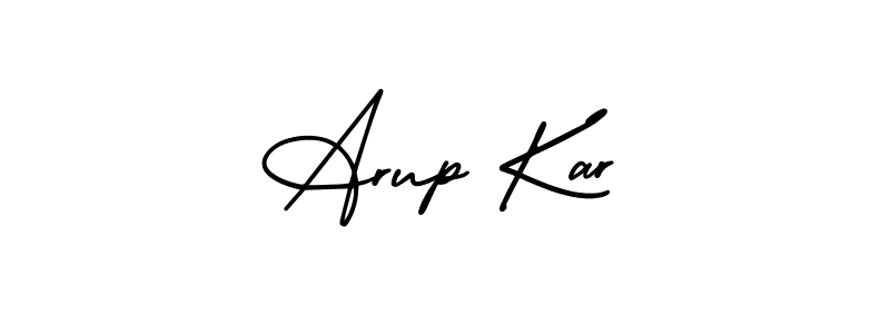 Make a short Arup Kar signature style. Manage your documents anywhere anytime using AmerikaSignatureDemo-Regular. Create and add eSignatures, submit forms, share and send files easily. Arup Kar signature style 3 images and pictures png