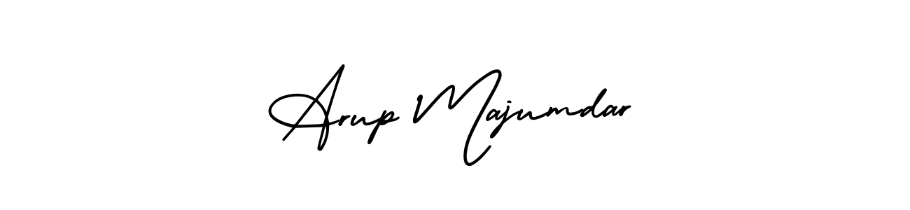 This is the best signature style for the Arup Majumdar name. Also you like these signature font (AmerikaSignatureDemo-Regular). Mix name signature. Arup Majumdar signature style 3 images and pictures png