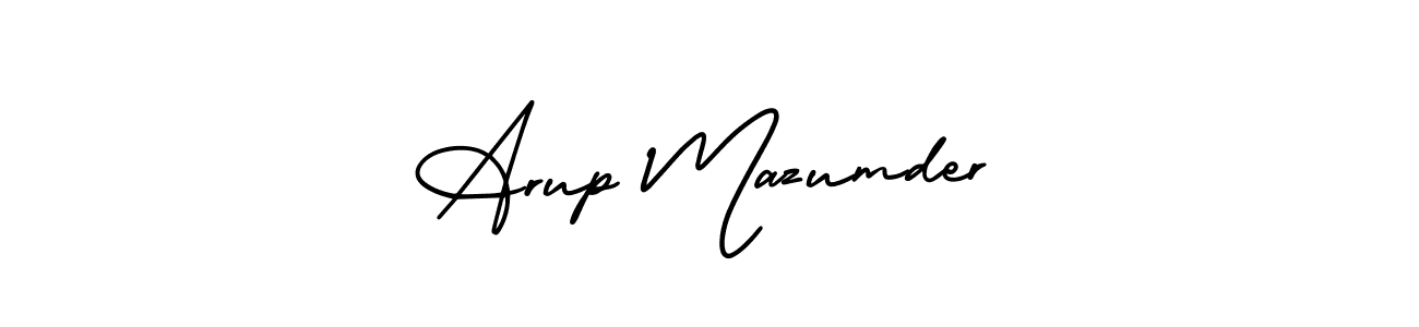 Also we have Arup Mazumder name is the best signature style. Create professional handwritten signature collection using AmerikaSignatureDemo-Regular autograph style. Arup Mazumder signature style 3 images and pictures png