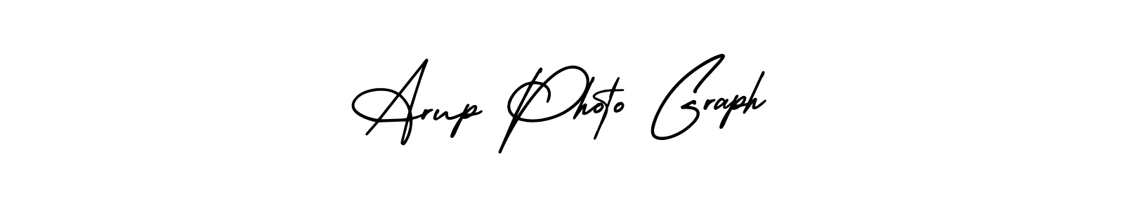 How to make Arup Photo Graph signature? AmerikaSignatureDemo-Regular is a professional autograph style. Create handwritten signature for Arup Photo Graph name. Arup Photo Graph signature style 3 images and pictures png