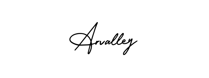 if you are searching for the best signature style for your name Arvalley. so please give up your signature search. here we have designed multiple signature styles  using AmerikaSignatureDemo-Regular. Arvalley signature style 3 images and pictures png