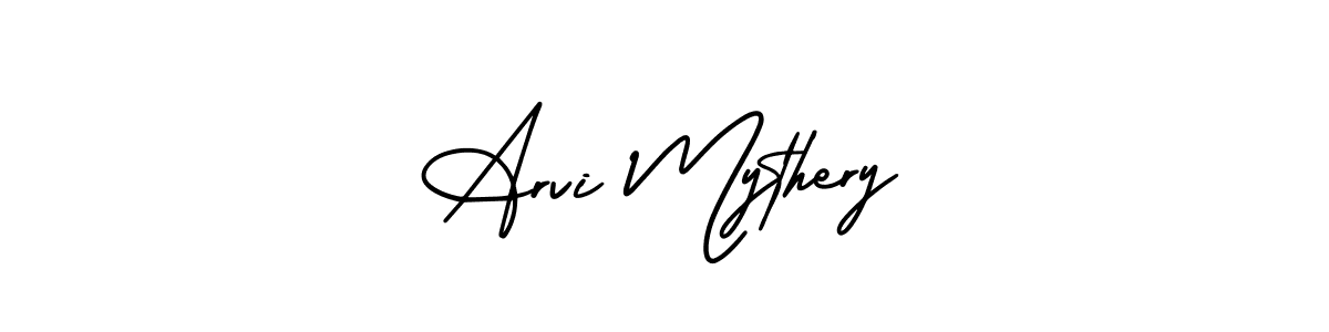 Make a beautiful signature design for name Arvi Mythery. Use this online signature maker to create a handwritten signature for free. Arvi Mythery signature style 3 images and pictures png