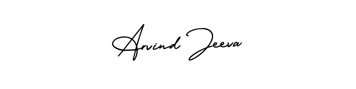 Make a short Arvind Jeeva signature style. Manage your documents anywhere anytime using AmerikaSignatureDemo-Regular. Create and add eSignatures, submit forms, share and send files easily. Arvind Jeeva signature style 3 images and pictures png
