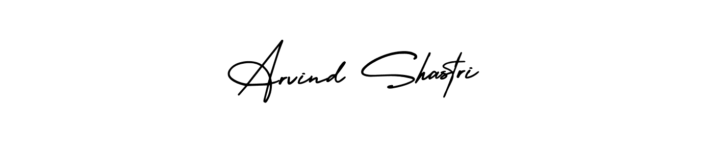 Create a beautiful signature design for name Arvind Shastri. With this signature (AmerikaSignatureDemo-Regular) fonts, you can make a handwritten signature for free. Arvind Shastri signature style 3 images and pictures png