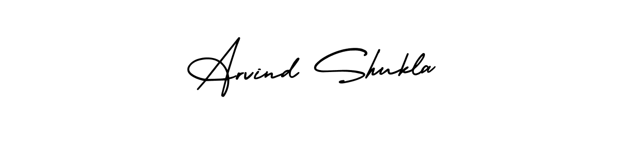 Design your own signature with our free online signature maker. With this signature software, you can create a handwritten (AmerikaSignatureDemo-Regular) signature for name Arvind Shukla. Arvind Shukla signature style 3 images and pictures png