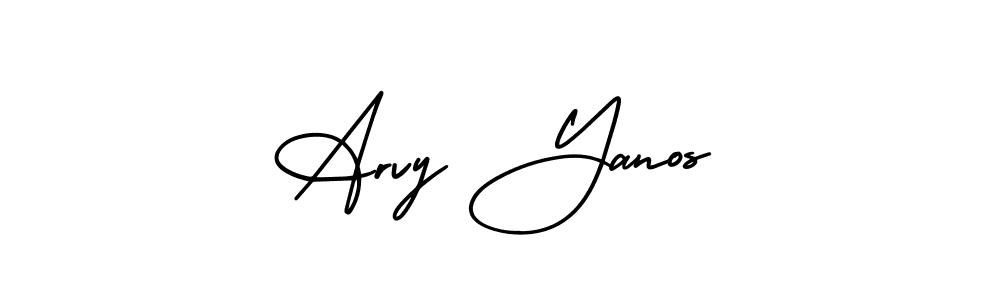 Also we have Arvy Yanos name is the best signature style. Create professional handwritten signature collection using AmerikaSignatureDemo-Regular autograph style. Arvy Yanos signature style 3 images and pictures png