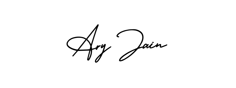 Make a beautiful signature design for name Ary Jain. Use this online signature maker to create a handwritten signature for free. Ary Jain signature style 3 images and pictures png