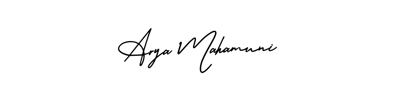 Check out images of Autograph of Arya Mahamuni name. Actor Arya Mahamuni Signature Style. AmerikaSignatureDemo-Regular is a professional sign style online. Arya Mahamuni signature style 3 images and pictures png