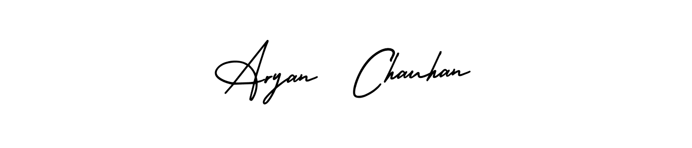 It looks lik you need a new signature style for name Aryan  Chauhan. Design unique handwritten (AmerikaSignatureDemo-Regular) signature with our free signature maker in just a few clicks. Aryan  Chauhan signature style 3 images and pictures png