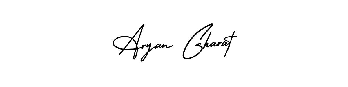 It looks lik you need a new signature style for name Aryan Gharat. Design unique handwritten (AmerikaSignatureDemo-Regular) signature with our free signature maker in just a few clicks. Aryan Gharat signature style 3 images and pictures png