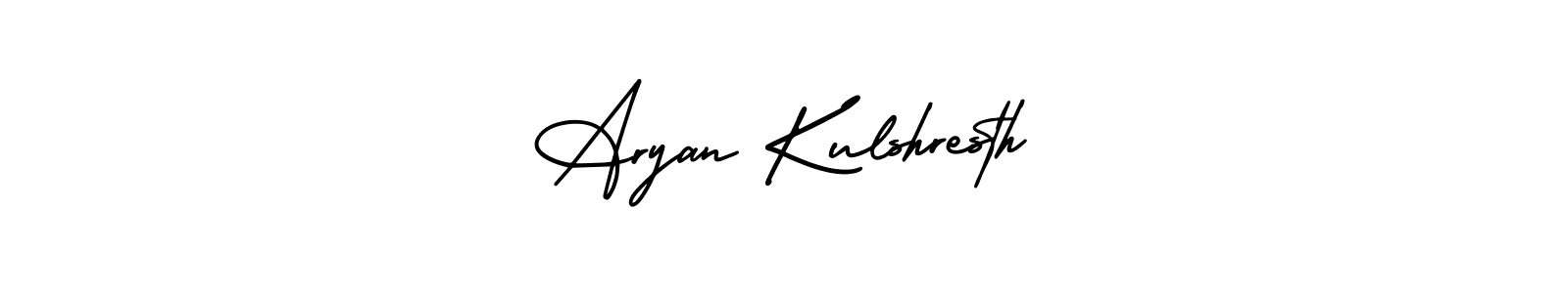 It looks lik you need a new signature style for name Aryan Kulshresth. Design unique handwritten (AmerikaSignatureDemo-Regular) signature with our free signature maker in just a few clicks. Aryan Kulshresth signature style 3 images and pictures png