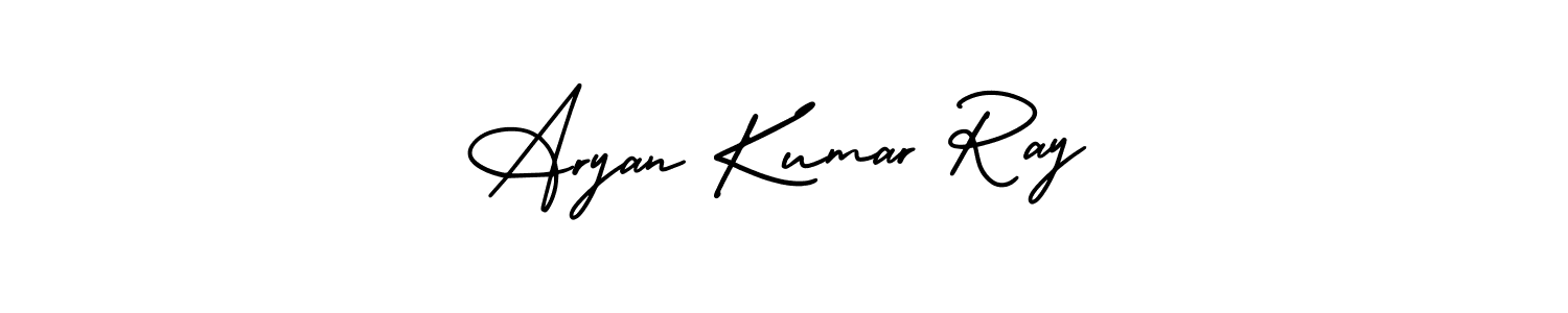 You can use this online signature creator to create a handwritten signature for the name Aryan Kumar Ray. This is the best online autograph maker. Aryan Kumar Ray signature style 3 images and pictures png