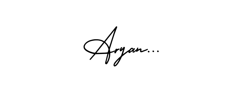 Create a beautiful signature design for name Aryan.... With this signature (AmerikaSignatureDemo-Regular) fonts, you can make a handwritten signature for free. Aryan... signature style 3 images and pictures png